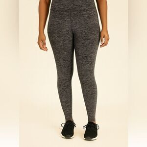Shefit Women's Heathered Gray Leggings Athleisure Full Length Medium Large